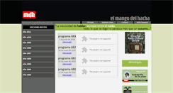 Desktop Screenshot of elmangodelhacha.com.ar